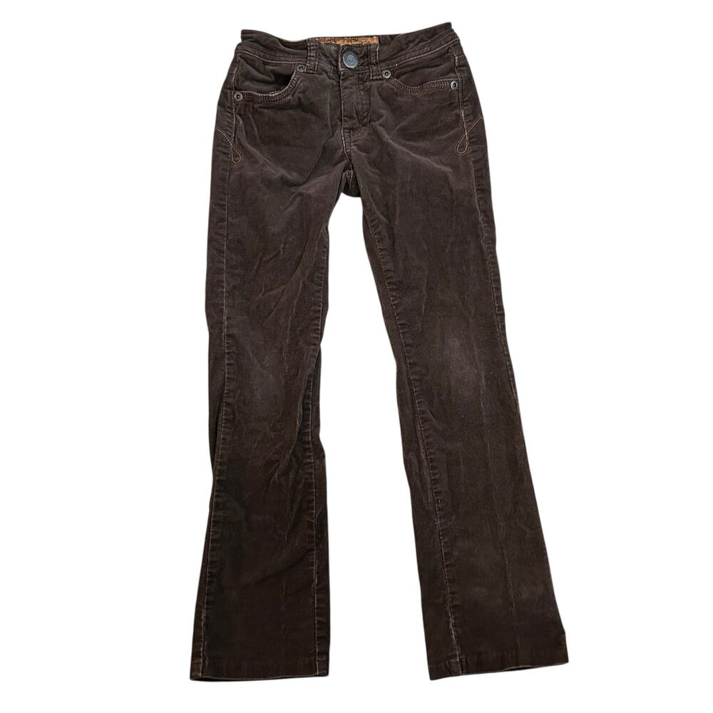 Vintage Y2K Limited Too Brown Corduroy Low Rise Bootcut Pants Girls Size 8